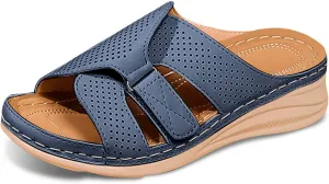 Women's Summer Slippers Open Toe Thick Sole Comfortable Casual Wear For Daily Leisure And Work