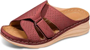 Women's Summer Slippers Open Toe Thick Sole Comfortable Casual Wear For Daily Leisure And Work