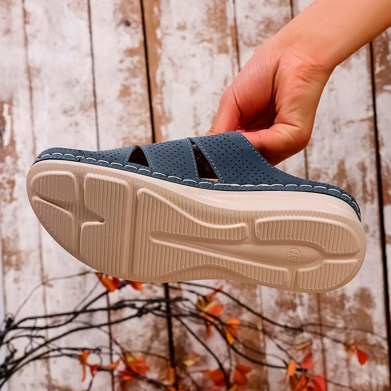 Women's Summer Slippers Open Toe Thick Sole Comfortable Casual Wear For Daily Leisure And Work