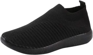 Womens Walking Shoes Sock Casual Ladies Fashion Sneakers Tennis Shoes Womens Dressy Casual Shoes Shoes Sneakers Brown Tennis Shoe Loafers Casual Slip On