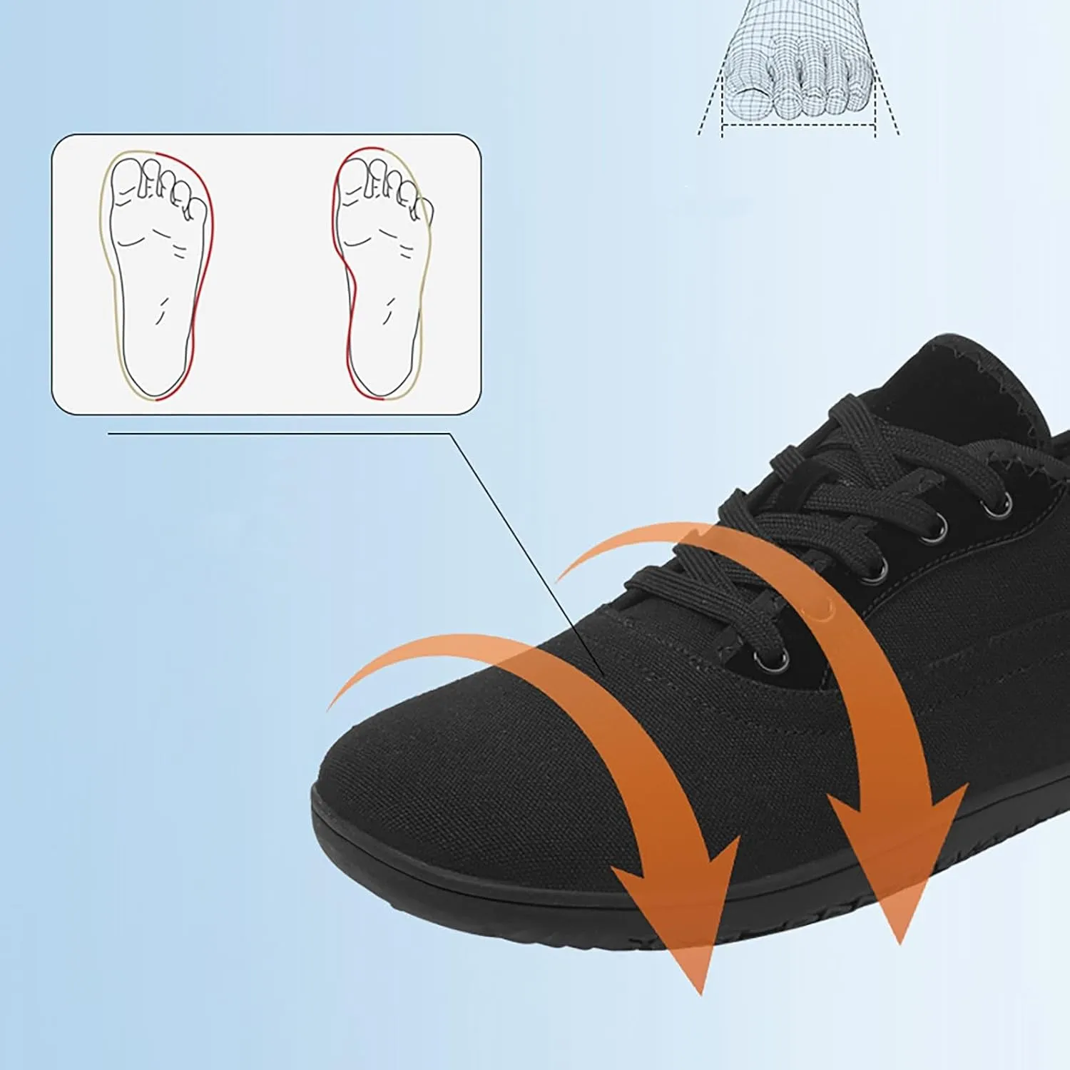 Womens Walking Sneakers Barefoot Shoes Women Men's Wide Minimalist Barefoot Sneakers Loafers for Women Casual Womens Loafers Wide Width Slip On Sneakers Men Wide Width