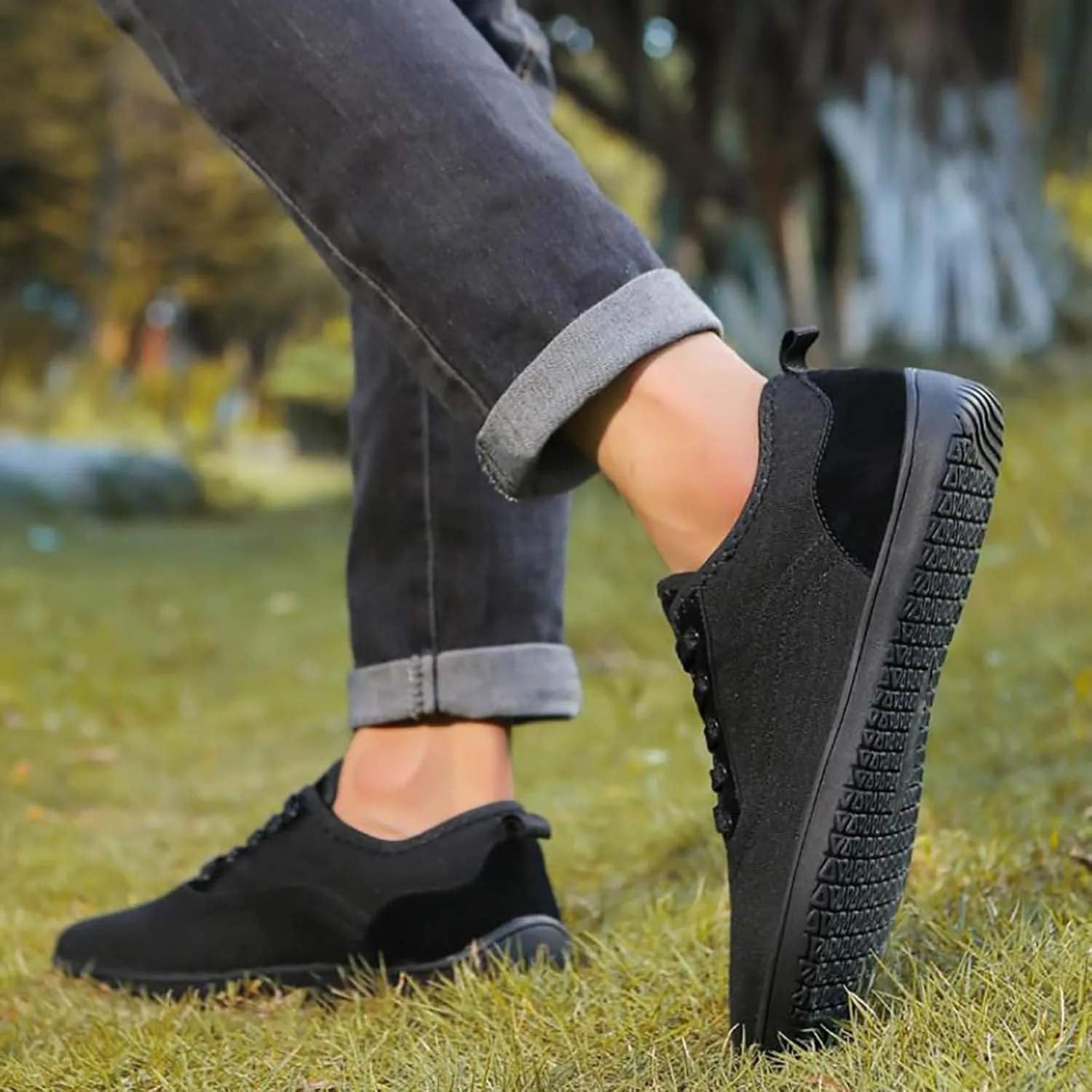 Womens Walking Sneakers Barefoot Shoes Women Men's Wide Minimalist Barefoot Sneakers Loafers for Women Casual Womens Loafers Wide Width Slip On Sneakers Men Wide Width
