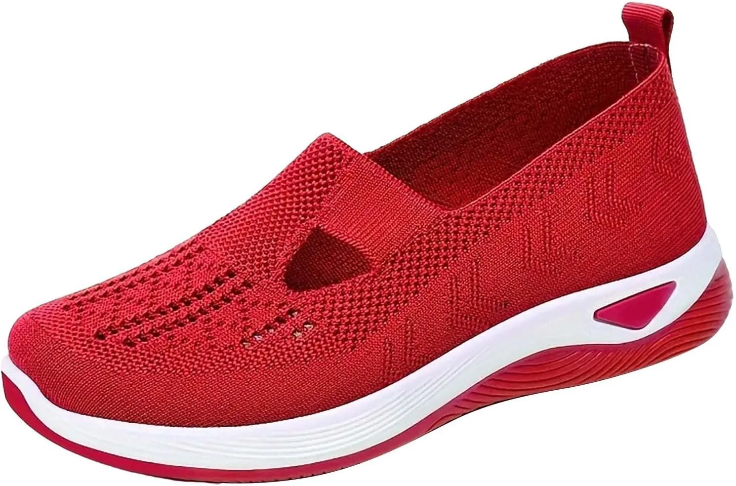 Women's Woven Orthopedic Breathable Soft Shoes Mens Casual Shoes Comfortable Casual Tennis Shoes White Sneakers Steel Toe Tennis Shoe Casual Loafers