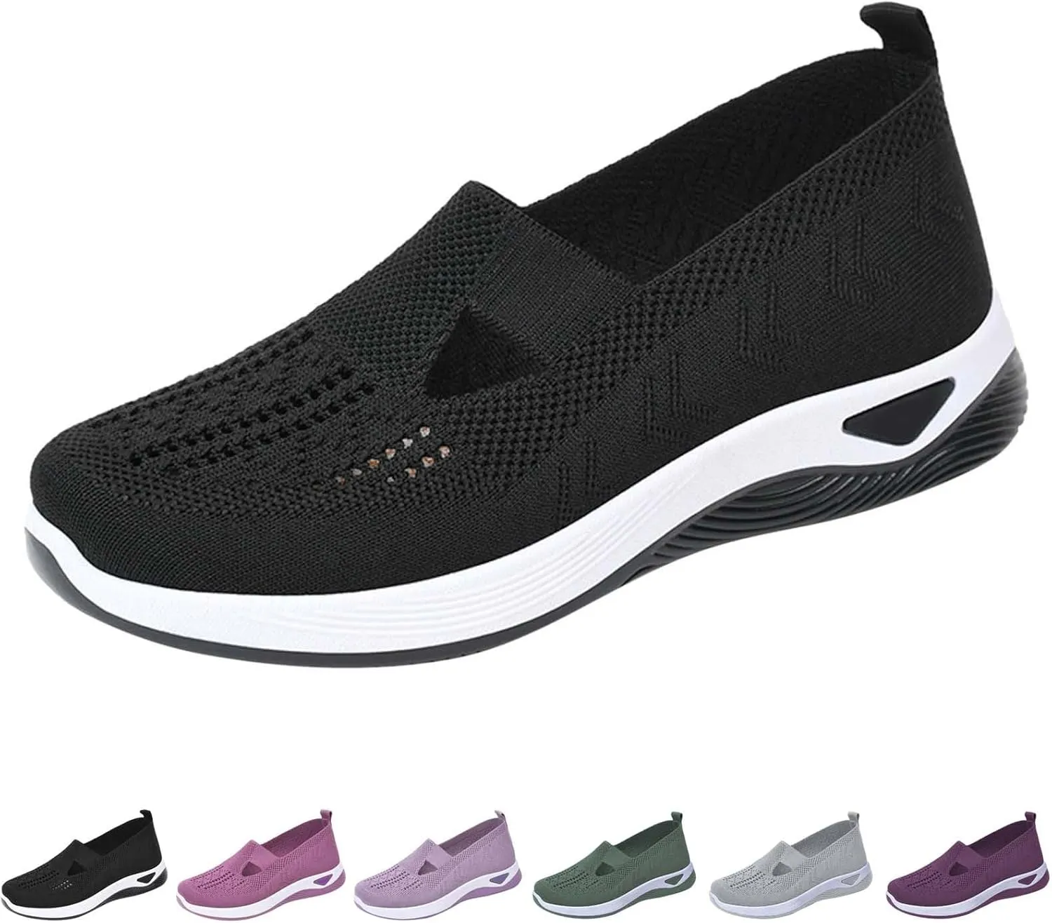 Women's Woven Orthopedic Breathable Soft Shoes Mens Tennis Shoes Casual Woman Shoes Casual Dress Sneakers Platform Tennis Shoe Loafers Casual Slip On