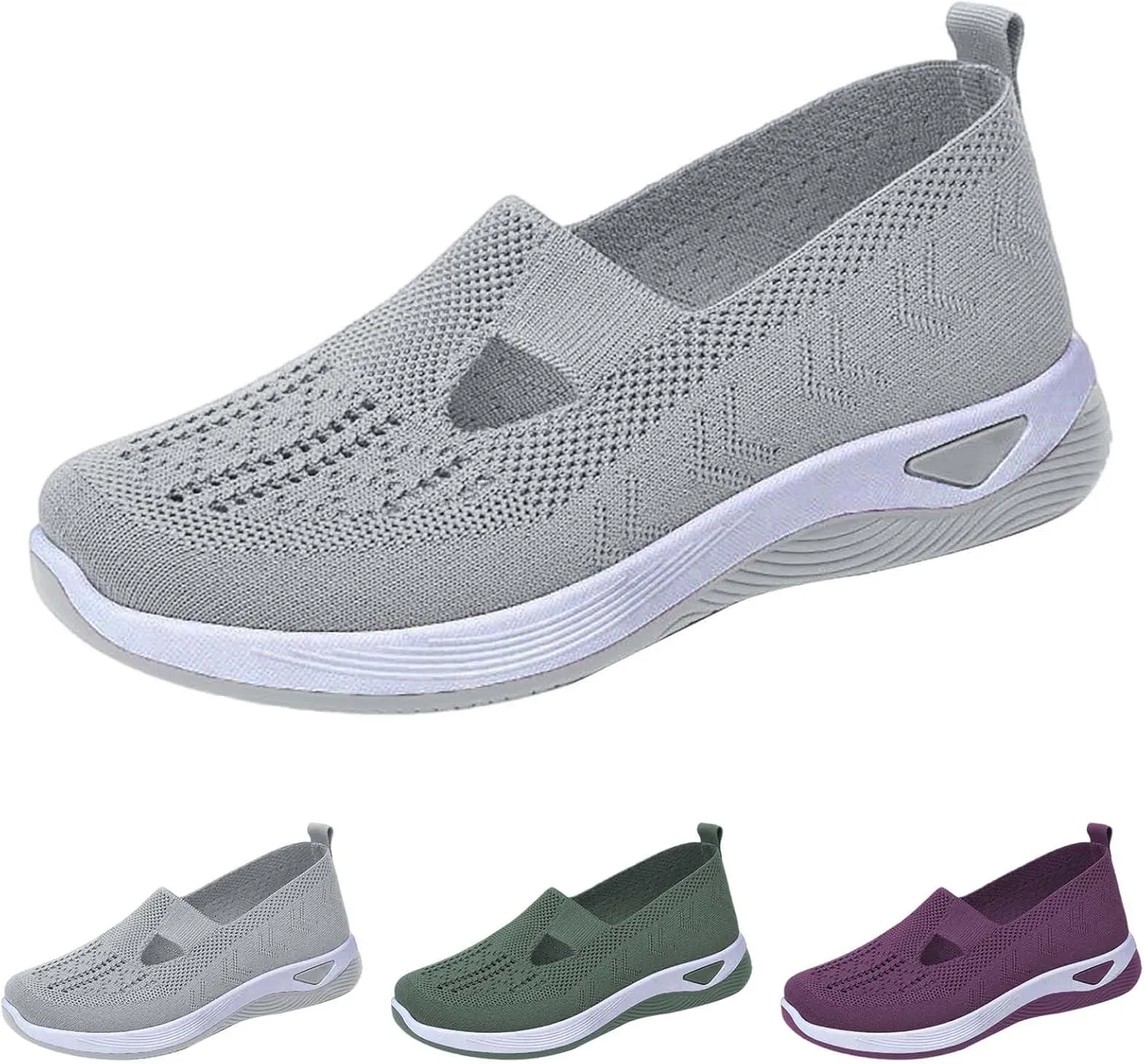 Women's Woven Orthopedic Breathable Soft Shoes Mens Tennis Shoes Casual Woman Shoes Casual Dress Sneakers Platform Tennis Shoe Loafers Casual Slip On