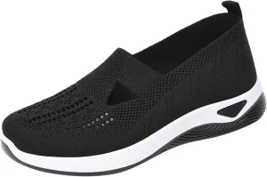 Women's Woven Orthopedic Breathable Soft Shoes Mens Tennis Shoes Casual Woman Shoes Casual Dress Sneakers Platform Tennis Shoe Loafers Casual Slip On